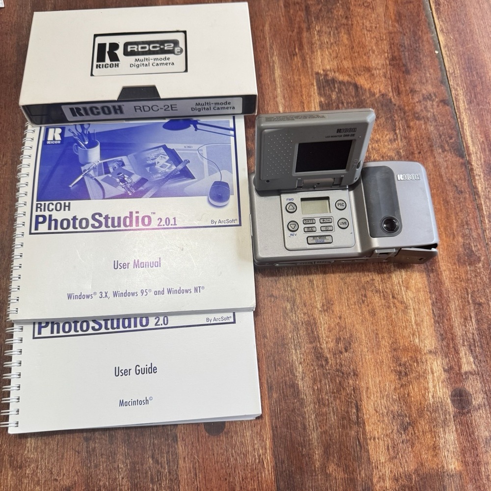 Ricoh DM-2E Digital Camera System (Not Working) No Plug